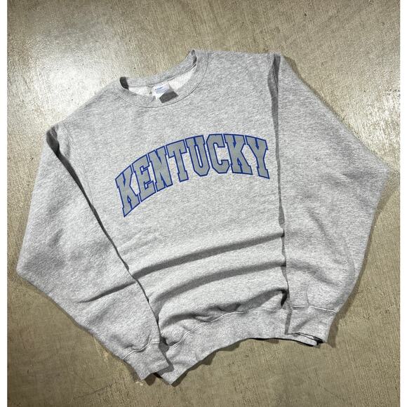 Port Authority Other - Kentucky University Crewneck Sweatshirt Small Gray